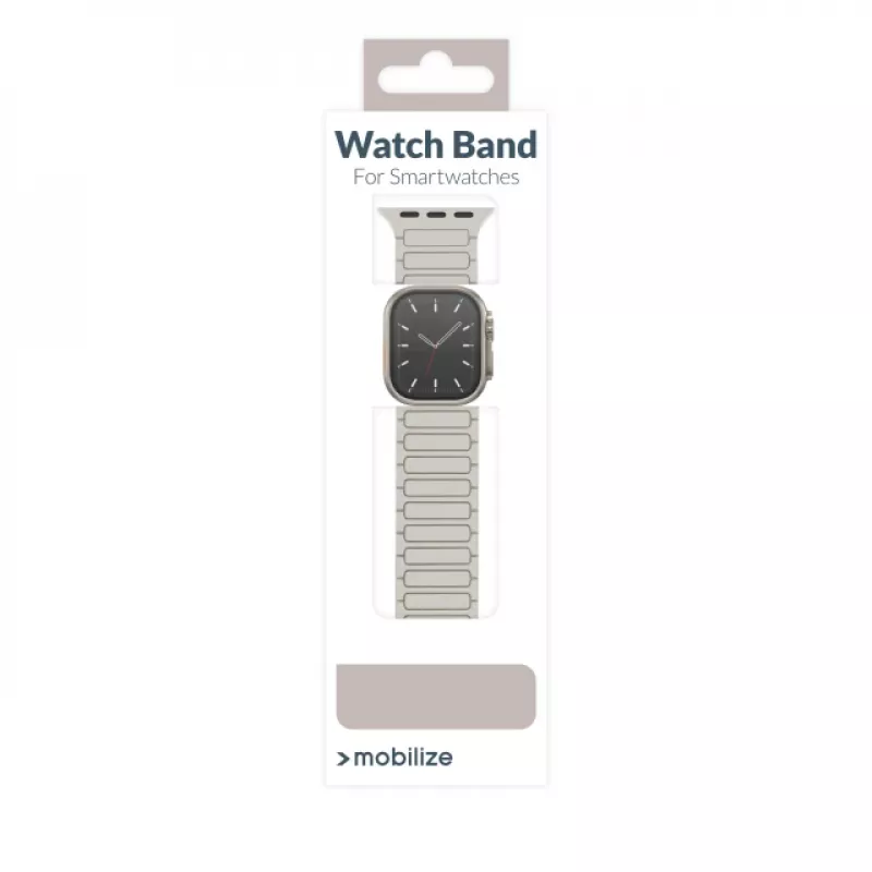 Mobilize Silicon Watch Band – Magnetic – for Apple 38/40/41mm – Starlight