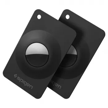 Spigen AirFit 2 2-Pack Apple AirTag 1/2 Black