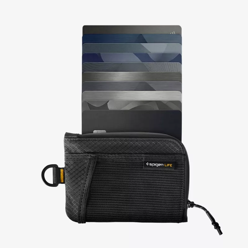 SPIGEN LF300 Soft RFID Card Holder Black