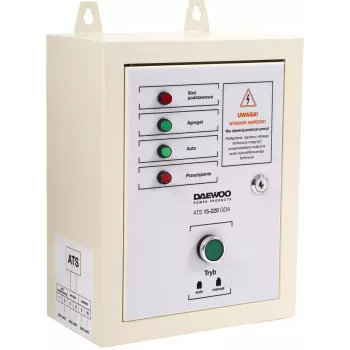 DAEWOO POWER PRODUCTS ATS15-400GDA automatinis perjungimo jungiklis 400A 4 polių