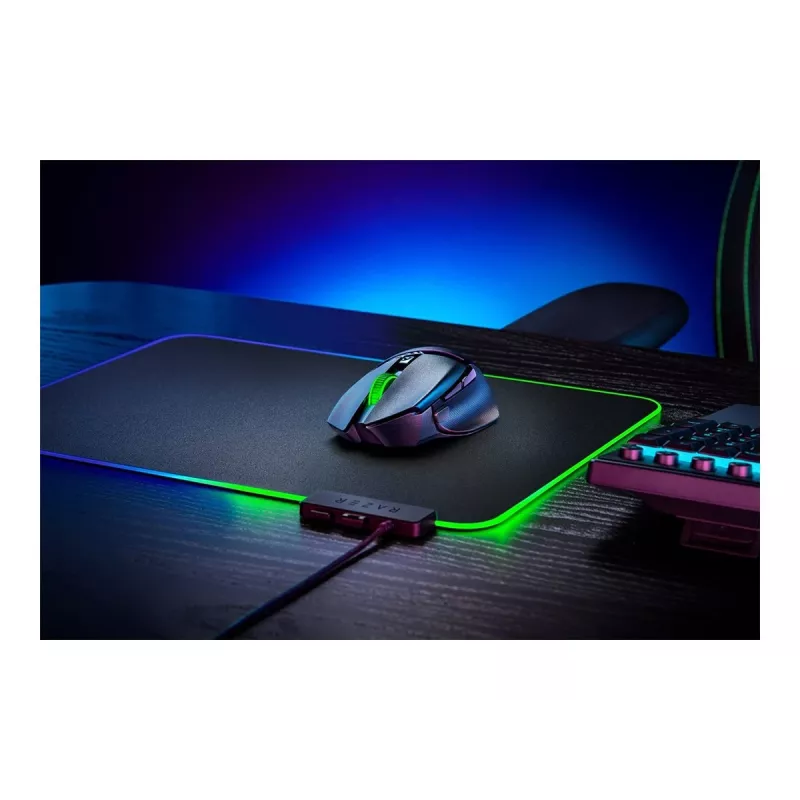 Razer Basilisk V3 X HyperSpeed belaidė žaidimų pelė – balta