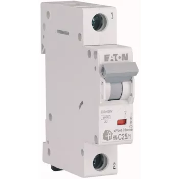 EATON HN-C25/1 MCB automatinis jungiklis, 25A, 1 polius, C kreivė, 6kA