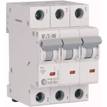 EATON HN-B16/3 Miniatiūrinis automatinis jungiklis 16A 3-polių B charakteristika 6kA