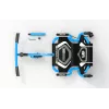 EzyRoller Spinner Pro X Foot-Powered Go Kart with 360° Spin, Blue, 10+ Years