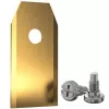 EXTRA DIGITAL Robotic Lawnmower Blades, 35x18x0.75 mm, Titanium Coated, 30 vnt.