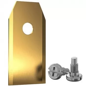 EXTRA DIGITAL Robotic Lawnmower Blades, 35x18x0.75 mm, Titanium Coated, 30 vnt.