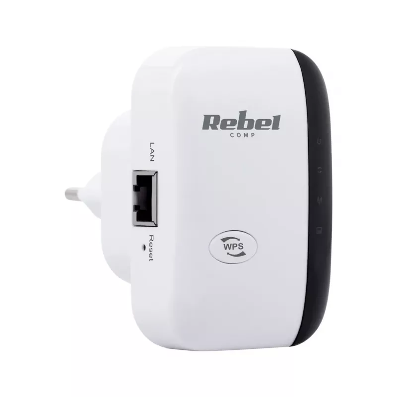 Rebel Wi-Fi Signal Amplifier KOM1030 White