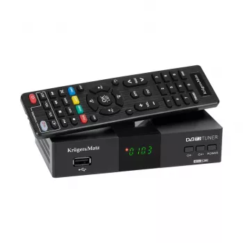 KRUGER & MATZ DVB-T2 H.265 HEVC Tuner KM0550D
