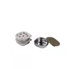 Beaba BigLove Stainless Steel Food Storage Container Set with Silicone Lids, 3 Pieces
