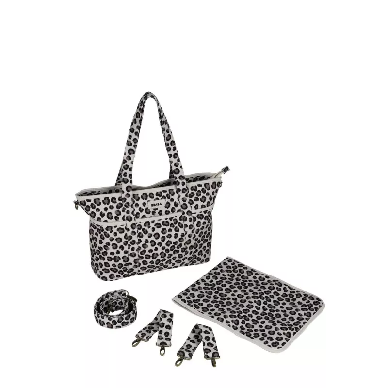 Beaba Madrid Leopard Clay keičiamųjų krepšys