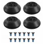 SUNNYLIFE 4x Motor Protective Covers for DJI Avata 2 Drone - Silicone Dustproof Scratch-resistant Anti-collision - Black