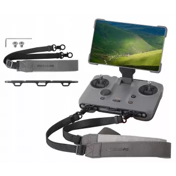 SUNNYLIFE Kaklo/Peties diržo pakabos diržai, skirti DJI RC Pro 2 nuotolinio valdymo pultui - Juoda