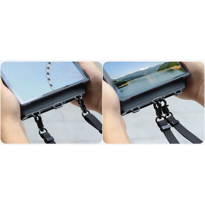 SUNNYLIFE Kaklo/Peties diržo pakabos diržai, skirti DJI RC Pro 2 nuotolinio valdymo pultui - Juoda