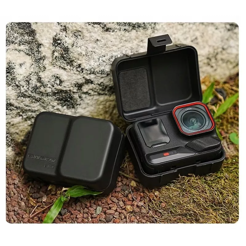 SUNNYLIFE Hard Case for Insta360 Ace Pro 2, Ace, Ace Pro - Black