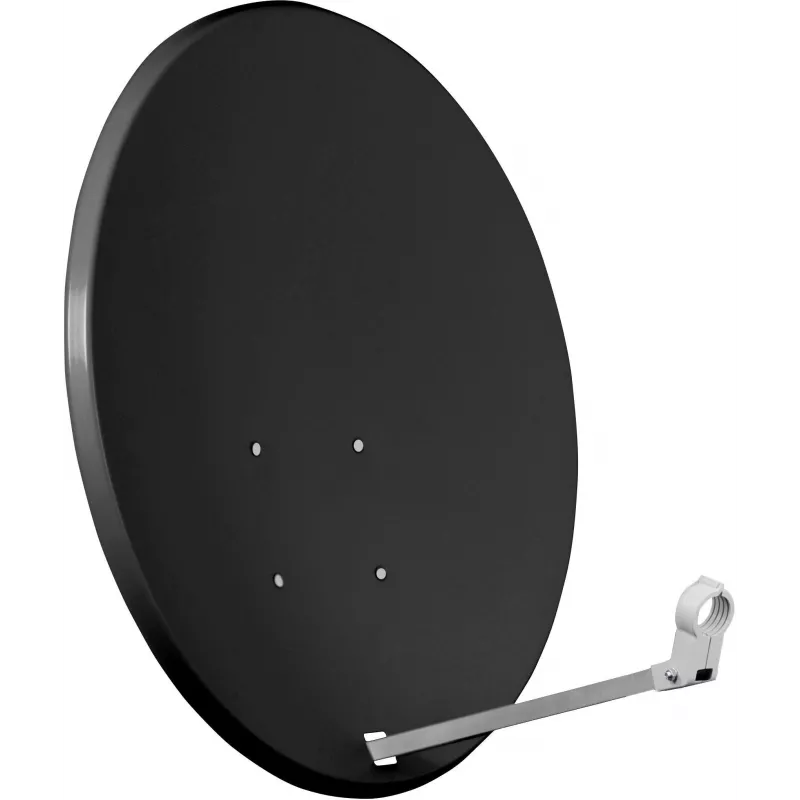 CORAB COR-800SAE-C 80 cm Offset Satellite Dish, Anthracite