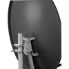CORAB COR-800SAE-C 80 cm Offset Satellite Dish, Anthracite