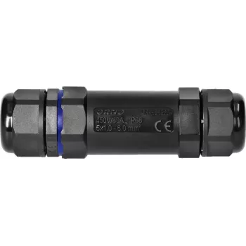 ORNO Tiesioginė kabelių jungtis M25 IP68 5x6mm² 450V/30A OR-AE-13604