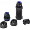 ORNO Tiesioginė kabelių jungtis M25 IP68 5x6mm² 450V/30A OR-AE-13604