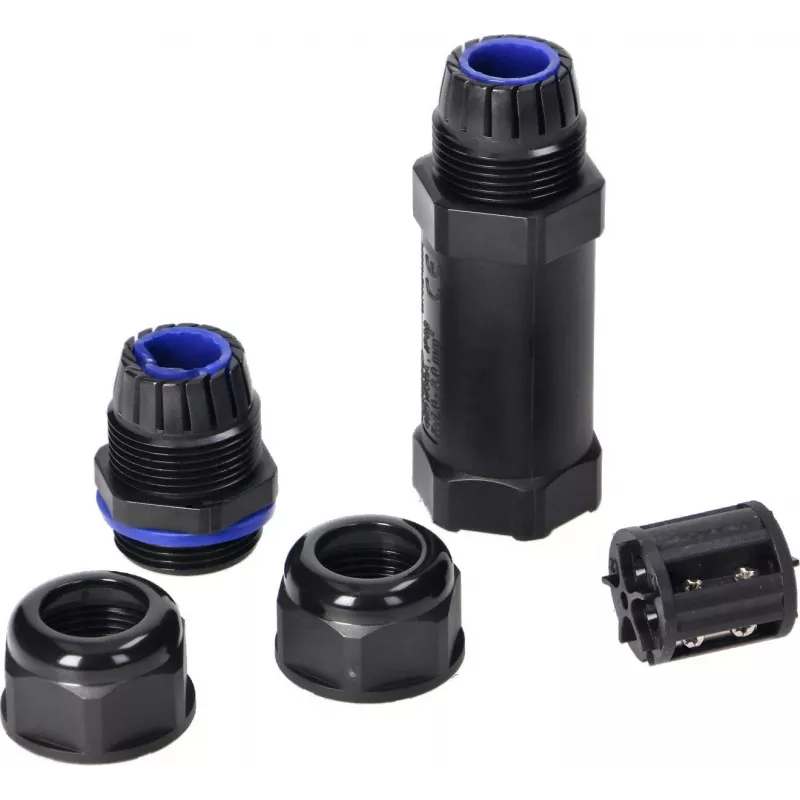 ORNO Tiesioginė kabelių jungtis M25 IP68 5x6mm² 450V/30A OR-AE-13604