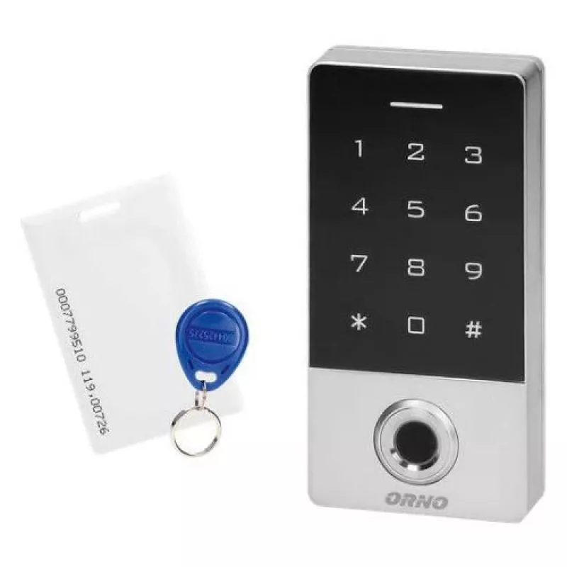 ORNO OR-ZS-822 kombinuota spyna su pirštų atspaudų skaitytuvu ir RFID skaitytuvu