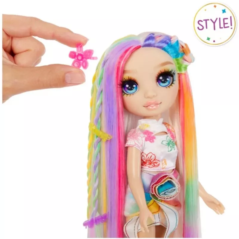MGA Rainbow High Hair Chalk & Style Doll – Amaya Raine