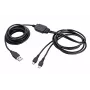 TRUST GXT 222 DUO Charge & Play Cable 2m Black, USB-A to Micro-USB, skirta Xbox One valdikliams