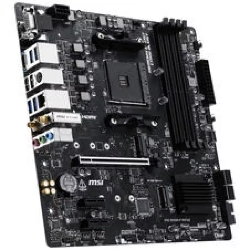 MSI PRO B550M-P WiFi6E pagrindinė plokštė (B550, AM4, mATX, AMD)