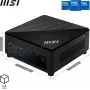 MSI Cubi 5 1MA-660AT Mini PC - Intel Core 5 120U, 16GB RAM, 500GB SSD, Windows 11 Home, juodos spalvos