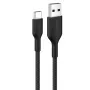 Belkin BOOSTCHARGE pintas USB-C į USB-A laidas 2m juodas