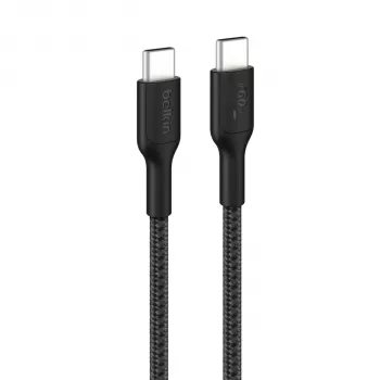 Belkin BOOST↑CHARGE pintas USB-C į USB-C laidas 60W 2m juodas
