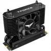 Team Group T-Force GC PRO 2TB M.2 2280 PCIe Gen5 NVMe SSD su T-FORCE DARK AirFlow radiatoriumi, juoda