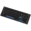 Ducky OK-M 98 žaidimų klaviatūra, 98% išdėstymas, keičiami jungikliai, RGB foninis apšvietimas, ANSI US, KTT Wine Red linijiniai jungikliai