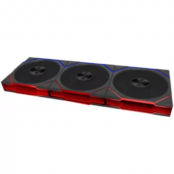 Lian Li UNI FAN TL FLEX Wireless ARGB 120mm ventiliatorius 3 vnt. su valdikliu - juodas