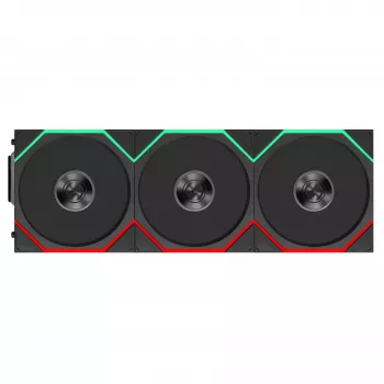 Lian Li UNI FAN TL FLEX Wireless ARGB 120mm ventiliatorius 3 vnt. su valdikliu - juodas