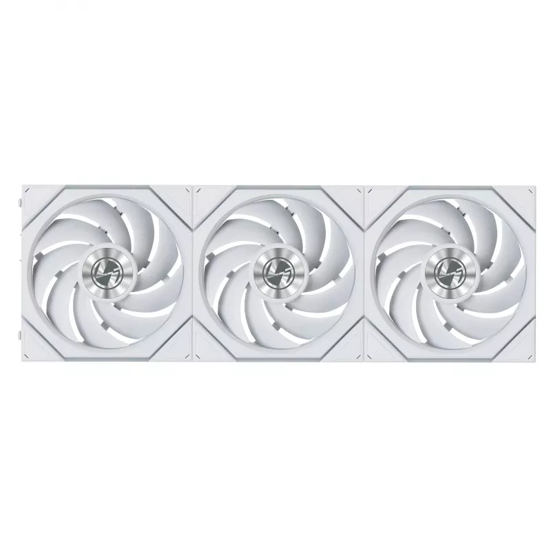 Lian Li UNI FAN TL FLEX Wireless ARGB 120mm ventiliatorius, baltas, 3 vnt. komplektas su valdikliu