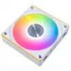 Lian Li UNI FAN CL FLEX Wireless PWM ARGB Reverse Blade 120 mm baltas 3 vnt. su valdikliu