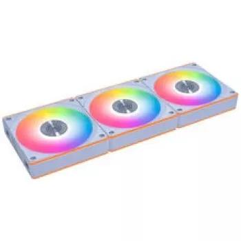 Lian Li UNI FAN CL FLEX Wireless PWM ARGB Reverse Blade 120 mm baltas 3 vnt. su valdikliu