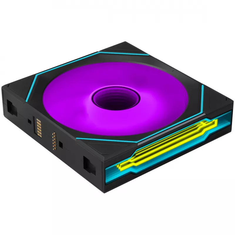 Lian Li UNI FAN SL-INF FLEX Wireless ARGB Reverse Blade 120mm ventiliatorius - juodas