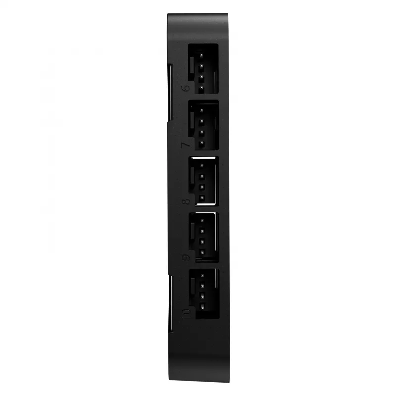 ARCTIC Fan Controller 10 prievadų PWM Hub su SATA maitinimu, juodos spalvos