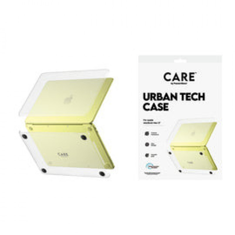 PanzerGlass ClearCase permatomas kietasis dėklas, skirtas MacBook Air 13 inch (M2/M3)
