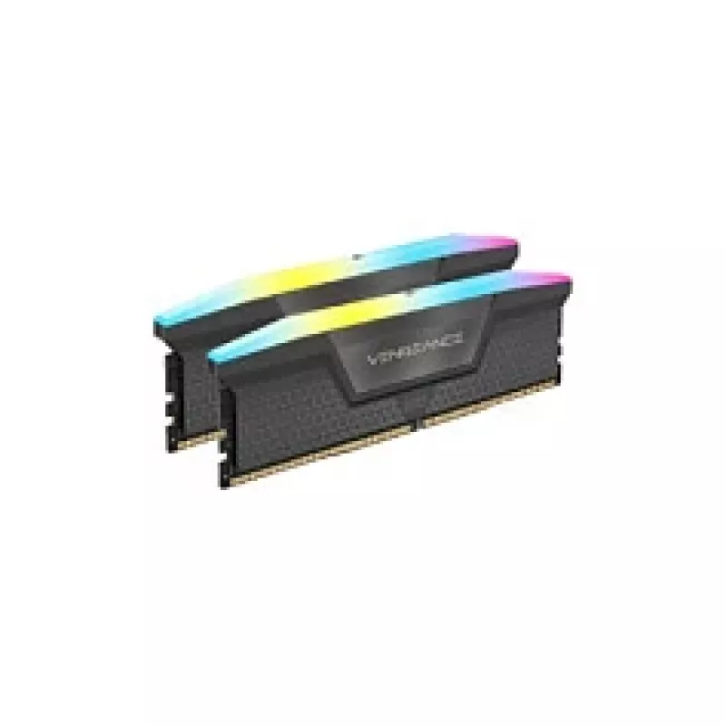 CORSAIR Vengeance RGB Grey 32GB (2x16GB) DDR5 6000MHz CL38 AMD EXPO atminties rinkinys