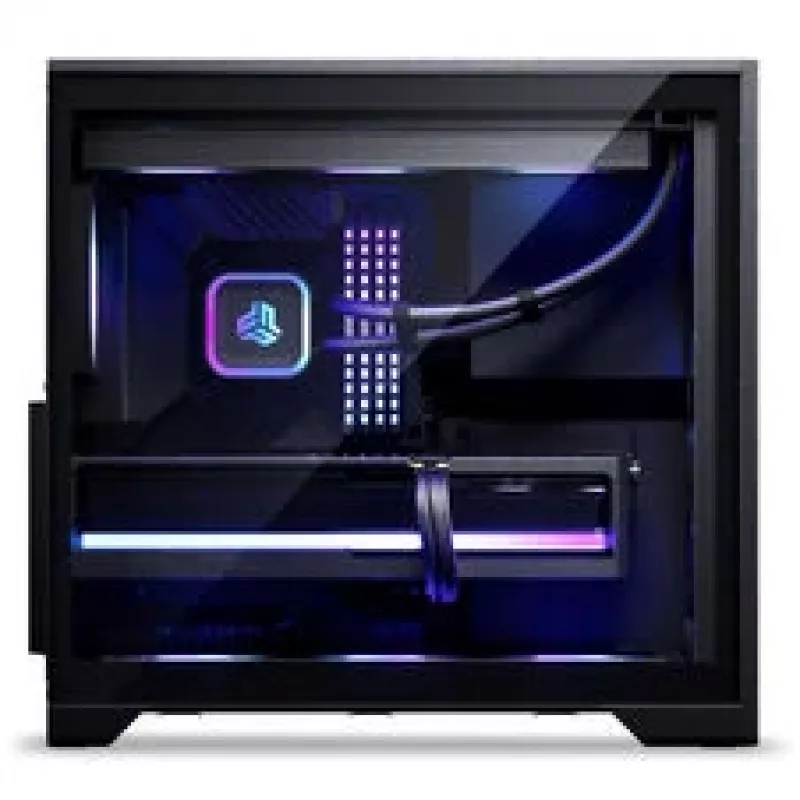 Phanteks XT M5 Midi-Tower korpusas, ATX, tinklinis priekis, grūdintas stiklas, 3x D-RGB ventiliatoriai, juodas
