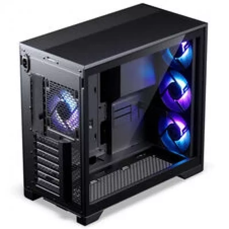 Phanteks XT M5 Midi-Tower korpusas, ATX, tinklinis priekis, grūdintas stiklas, 3x D-RGB ventiliatoriai, juodas