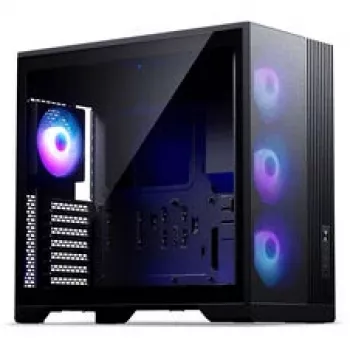 Phanteks XT M5 Midi-Tower korpusas, ATX, tinklinis priekis, grūdintas stiklas, 3x D-RGB ventiliatoriai, juodas
