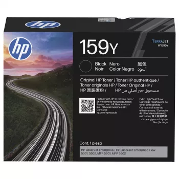 HP 159Y juoda originali LaserJet tonerių kasetė (C9730A), skirta Color LaserJet 5500/5550 serijai