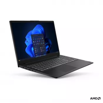 Lenovo V15 G6 AMN 83VD 15,6 colio FHD nešiojamasis kompiuteris - AMD Ryzen 5 7520U, 16GB RAM, 512GB SSD, Windows 11 Pro, pilka geležies spalva