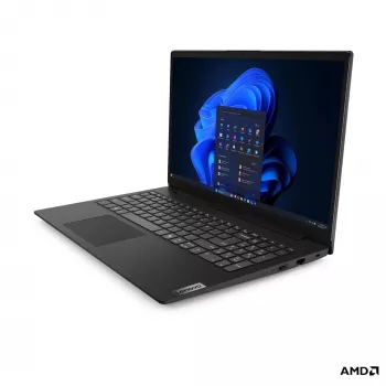 Lenovo V15 G6 AMN 83VD 15,6 colio FHD nešiojamasis kompiuteris - AMD Ryzen 5 7520U, 16GB RAM, 512GB SSD, Windows 11 Pro, pilka geležies spalva