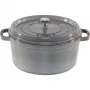 STAUB La Cocotte 28 cm apvalus ketaus puodas, grafito pilka
