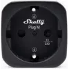 Shelly Plug M Gen3 juodas išmanusis kištukas su energijos stebėjimu, 13A, Wi-Fi ir Bluetooth