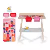 ZAPF CREATION BABY born keitimo stalelis lėlėms su integruota saugykla ir nuimamu kilimėliu